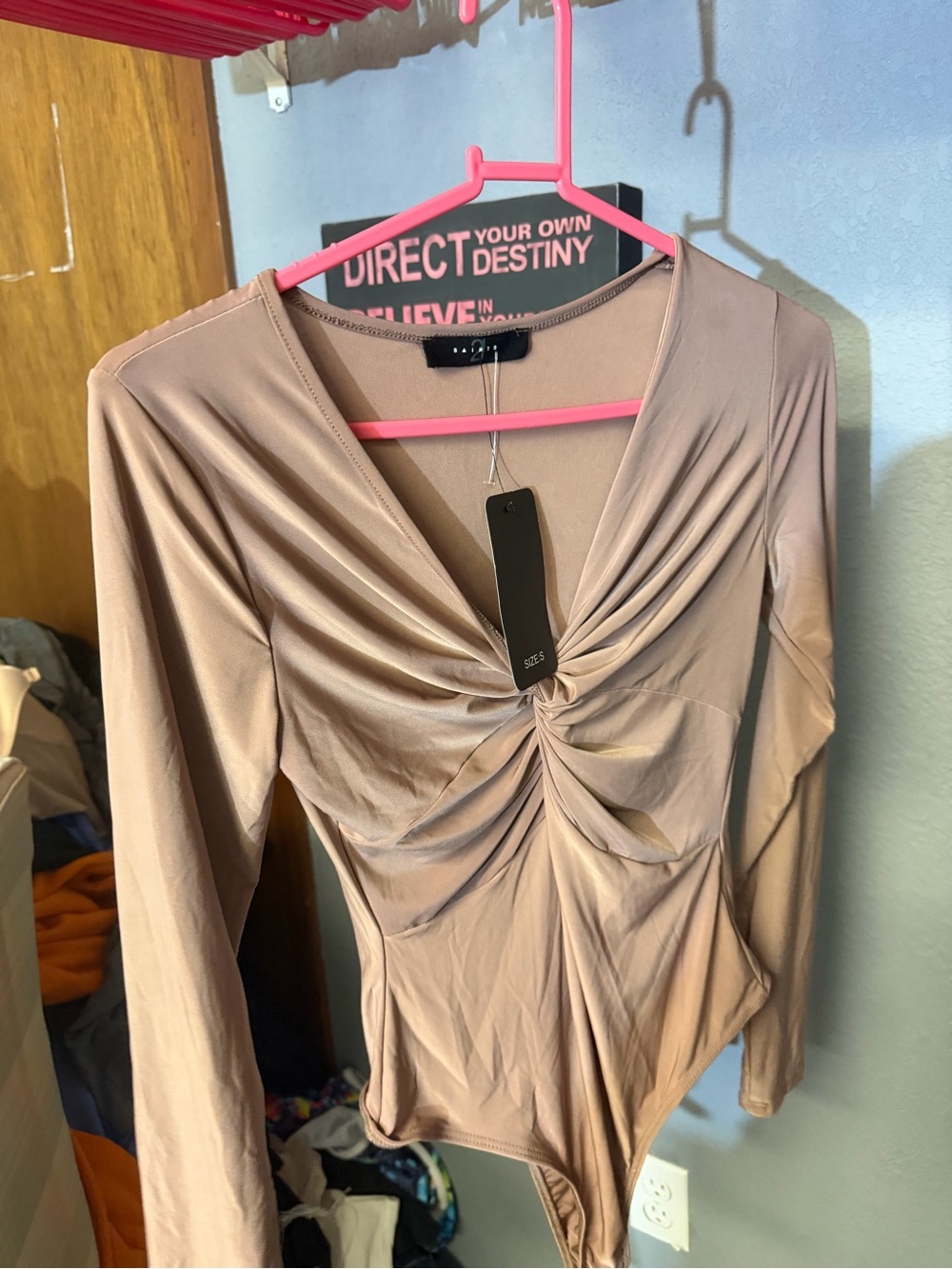 NWT 21 Saints bodysuit